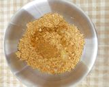 ビスケットでチョコバナナタルト作り方2写真