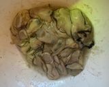 牡蠣と鶏もものミルクスープ作り方2写真