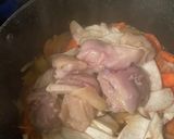 牡蠣と鶏もものミルクスープ作り方8写真