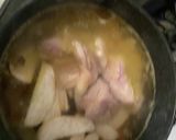 牡蠣と鶏もものミルクスープ作り方9写真