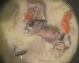 牡蠣と鶏もものミルクスープ作り方11写真