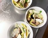 レンジ肉無きな粉焼き鳥味白菜回鍋肉風作り方11写真