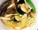 レンジ肉無きな粉焼き鳥味白菜回鍋肉風作り方12写真