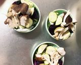 レンジ肉無豆腐きな粉ケチャ炒め味野菜炒め作り方11写真