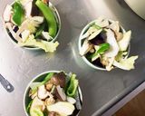 レンジ肉無豆腐きな粉ケチャ炒め味野菜炒め作り方12写真