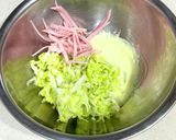キャベツとハムのハニーマスタードサラダ作り方4写真