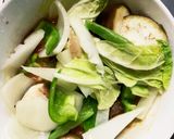 レンジ肉無豆腐きな粉ケチャ炒め味野菜炒め作り方14写真