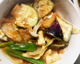 レンジ肉無豆腐きな粉ケチャ炒め味野菜炒め作り方17写真