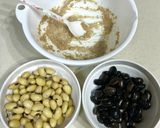 豆のごま和え(マヨポン味)作り方1写真