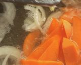 5分で！キャベツと挽肉のカレー風味スープ作り方5写真