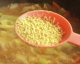 5分で！キャベツと挽肉のカレー風味スープ作り方11写真