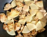 温まる♪大根と鶏もも肉のクリームグラタン作り方6写真