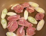 鶏とごぼうのすき焼き煮作り方3写真