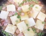 簡単♡豆腐とハムのうま煮♪作り方2写真