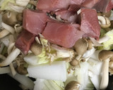 ぶりと白菜のオイスターソース炒め作り方1写真