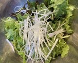 焼肉屋さんのサニーレタスサラダ作り方2写真