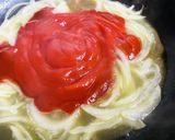 【カニカマ・ナポリタン】作り方4写真