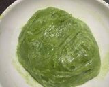レンジで簡単！よもぎ大福　いちご大福作り方4写真