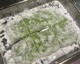 レンジで簡単！よもぎ大福　いちご大福作り方5写真