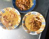レンジきな粉オイ醤油焼きそば味甘酢酢豚作り方4写真