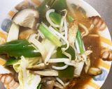レンジきな粉オイ醤油焼きそば味甘酢酢豚作り方13写真