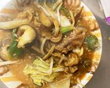 レンジきな粉オイ醤油焼きそば味甘酢酢豚作り方14写真