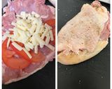 大きなチキンカツ☆ミートソーススパ弁当作り方2写真