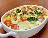 夏野菜たっぷり✿塩麹で旨味凝縮キッシュ✿作り方8写真