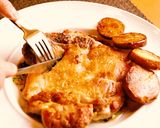 鶏肉ステーキマスタードソース作り方13写真