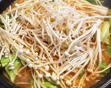 【鍋つゆ不要】煮込むだけ！簡単もつ味噌鍋作り方5写真