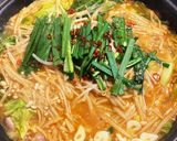 【鍋つゆ不要】煮込むだけ！簡単もつ味噌鍋作り方7写真
