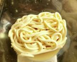 冷凍うどんで5分♪豆乳明太うどん作り方2写真