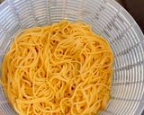 ZENBヌードルでキムチクリームパスタ作り方1写真