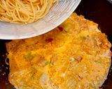 ZENBヌードルでキムチクリームパスタ作り方6写真