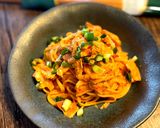 ZENBヌードルでキムチクリームパスタ作り方7写真