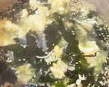 本日のまかない。例の有名なワカメスープ？作り方2写真