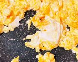 本日のまかない。ベーコンシーフード炒飯！作り方2写真
