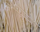 斬新！キャベツと水菜の韓国のりのパスタ作り方1写真