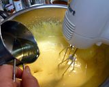 ハートのチョコレートシフォンケーキ作り方9写真