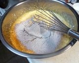 ハートのチョコレートシフォンケーキ作り方13写真