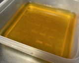 レンジで4分水菜と揚げの煮浸し作り方1写真
