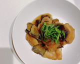 めんつゆでほっこり♩なすと鶏肉のみぞれ煮作り方6写真