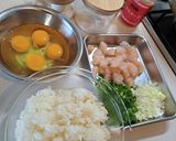 パパっと海老チャーハン作り方1写真