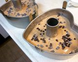 ハートのチョコレートシフォンケーキ作り方16写真