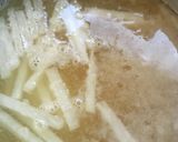 簡単大根味噌汁作り方3写真