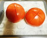 まるごとトマトのぶち込みニンニクパスタ作り方1写真