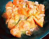 まるごとトマトのぶち込みニンニクパスタ作り方4写真
