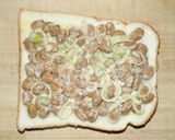 納豆トースト作り方4写真