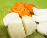 カレー粉で♪町中華カレー作り方1写真