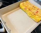 ＊メープルシロップでだし巻き卵＊作り方2写真